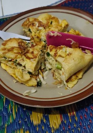 Foto resep Martabak telur sayur