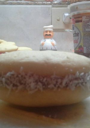 Una foto de Alfajores de maizena ♡