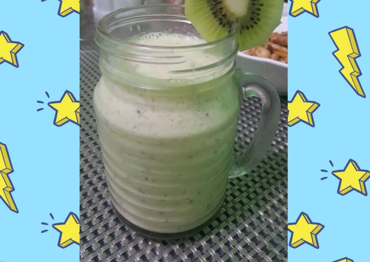 Resep Jus Kiwi Yakult, Enak