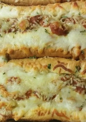 A picture of Homemade meatball subs.