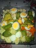 Ensalada colorida, con palmitos, zanahoria, paltas y más 🥗