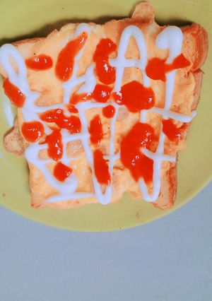 Foto resep Roti telur panggang