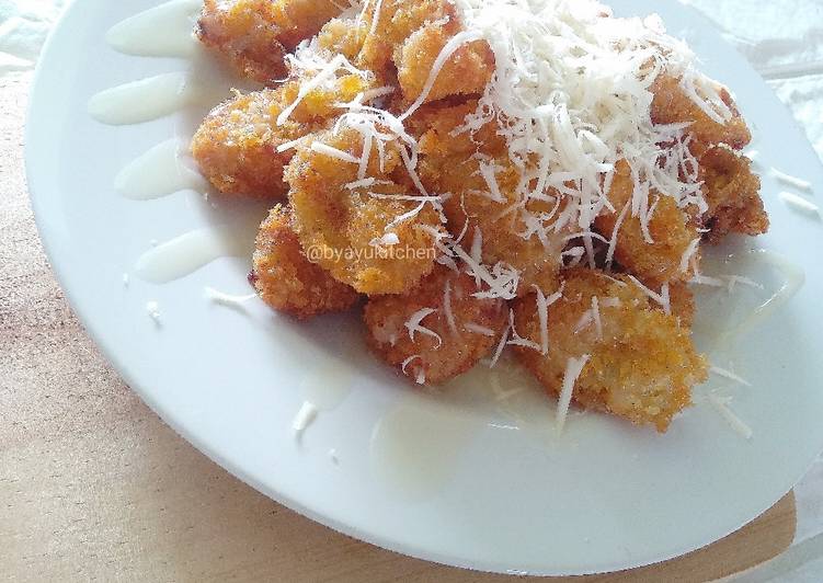 Pisang Nugget Tiramissu Krispi