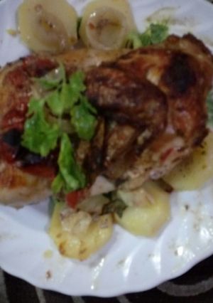 صورة لوصفة فراخ مشوية في الفرن 🐔🐔