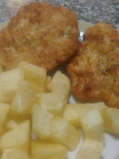 Una foto de Hamburguesas de pollo