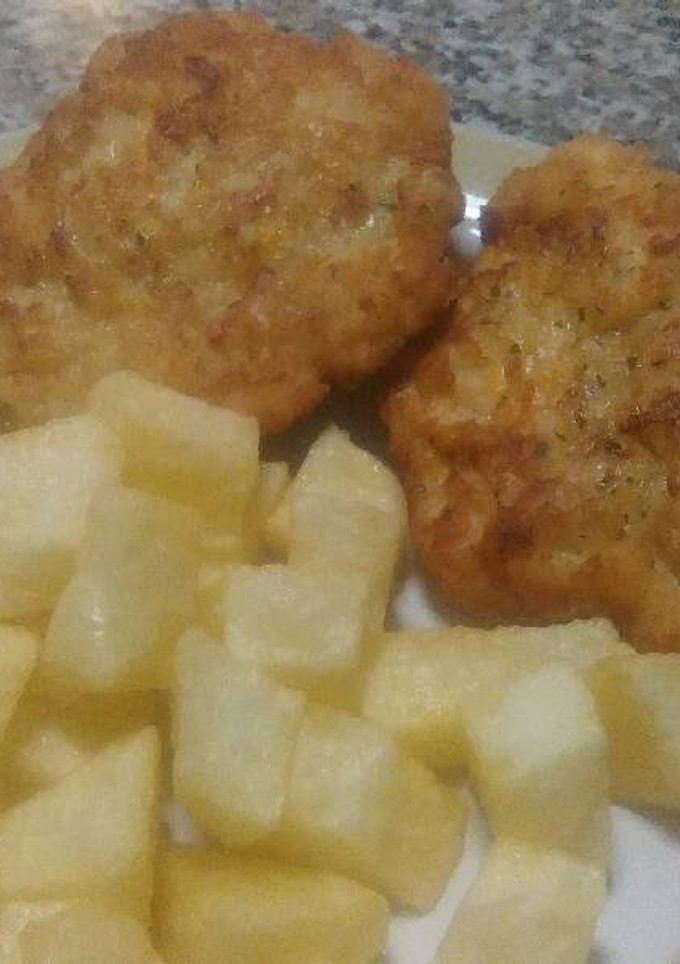 Una foto de Hamburguesas de pollo