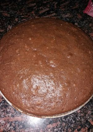 Una foto de Torta de chocolate sin huevo