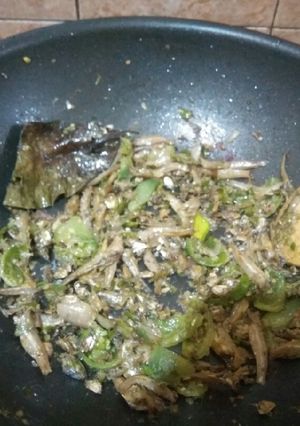 Foto resep Teri sambel ijo