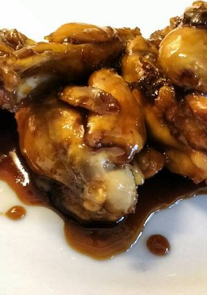 Una foto de Alitas teriyaki 🍗🍗