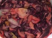 A picture of cabbage fermented (sauerkraut