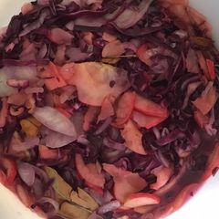 A picture of California Farm Red Cabbage Sauerkraut.