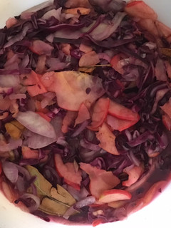 A picture of California Farm Red Cabbage Sauerkraut.