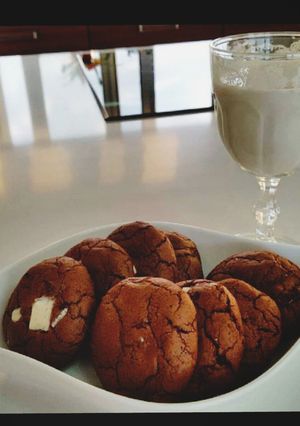 Φωτογραφία της συνταγής Μαύρα american cookies
