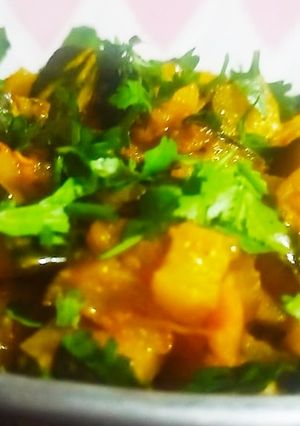 कद्दू की सब्जी (kaddu ki sabji recepie in hindi) रेसिपी मुख्य फोटो