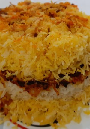 عکسی از دستور هویج پلو🥕🥕