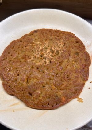 A picture of Sattu chila.