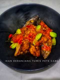 Foto resep # 120 : Ikan Keranjang Tumis Pete Cabe