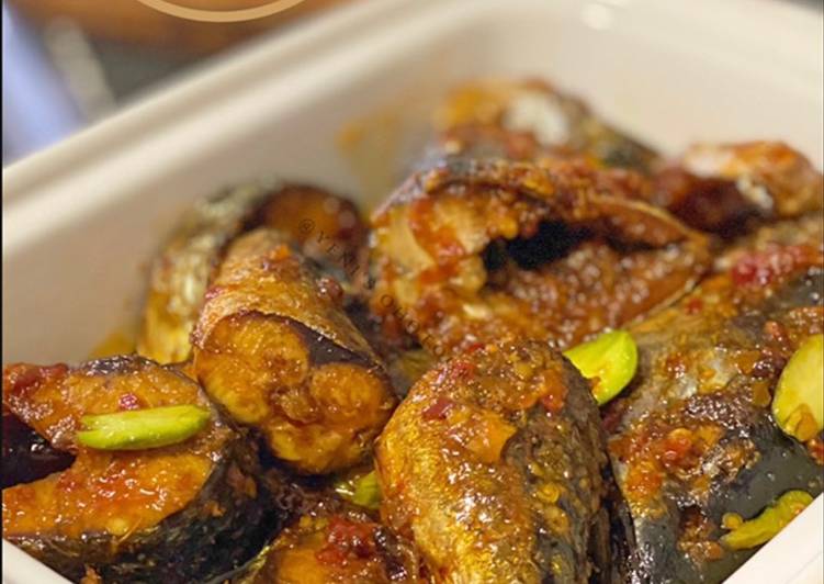 Siap Saji Ikan Balado Pete Gurih Mantul