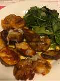 Gamberi fritti e patate alla newyorkese