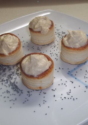 Foto principal de Volovanes de hummus