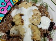Una foto de coliflor al yogur