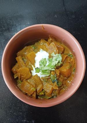 A picture of Watermelon White part Sabji.