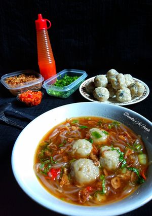 Foto resep Bakso kuah ikan gabus