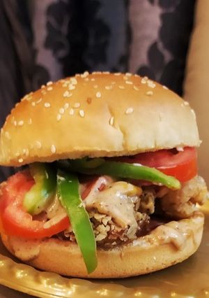 A picture of Crispy Chicken Burger.