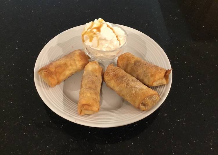 Easiest Way to Make Favorite Apple Pie Eggrolls