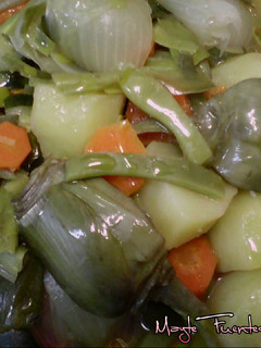 Una foto de Hervido de verduras