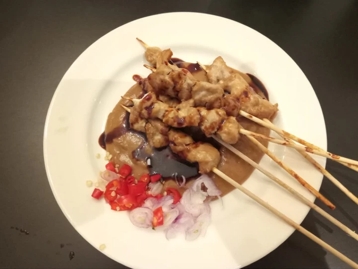 Cara Mudah Membuat Resep Sate Ayam Khas Senayan with Oven yang Lezat Sekali Anti Ribet, Mantap