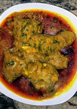 A picture of Banga soup.