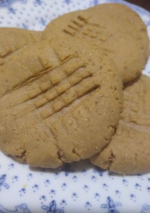 Una foto de Cookies keto de Pasta de Maní