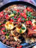 Sichuan Mala Egg Tofu Sizzling