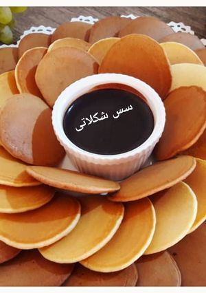 عکسی از دستور سس شکلاتی