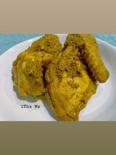 Foto resep Ayam ungkep bumbu kuning
