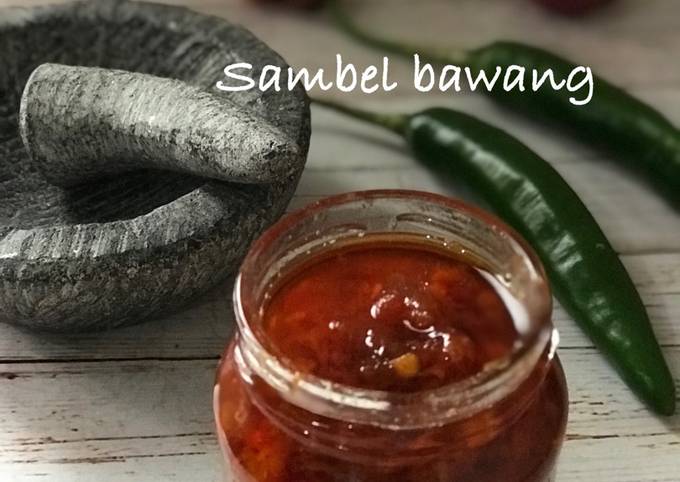 Sambel bawang ala “bu rudi”