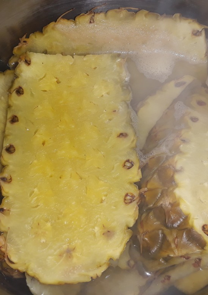 Una foto de Agua de piña