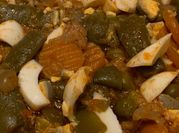 Una foto de menestra de verduras congeladas