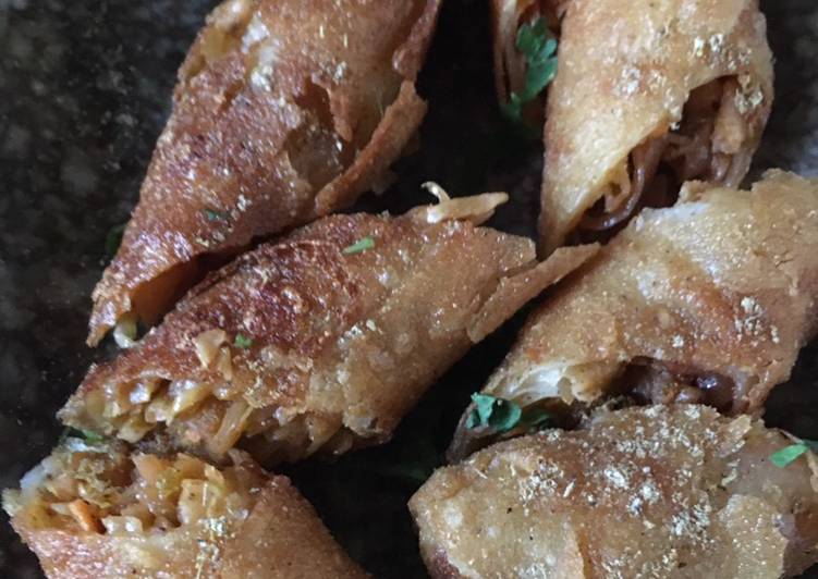 Recipe of Tasty Spring roll | This is Recipe So Popular You Must Try Now !!