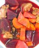 Sườn non hầm củ quả