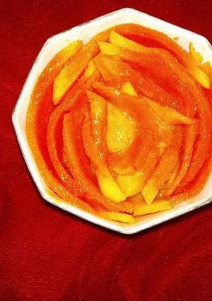 A picture of Mango Custard.