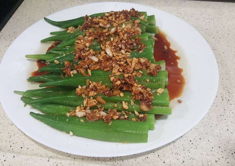 Langkah Mudah untuk memasak Steam okra, Lezat Sekali