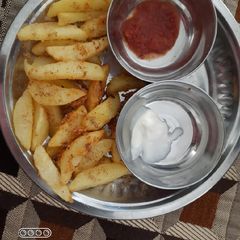 A picture of Jeera masala fry aloo.