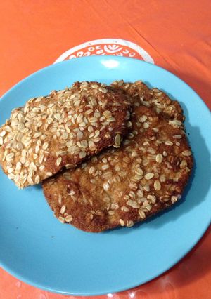 Una foto de Pechugas de pollo empanizadas con avena