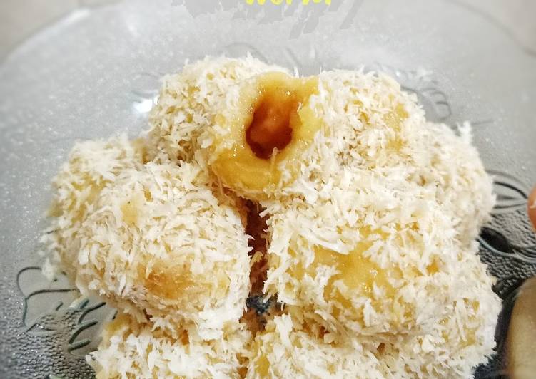 Resep: Klepon kentang wortel tepung tapioka yang Renyah