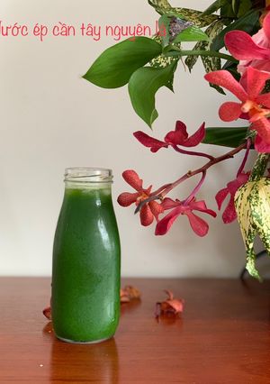 Hình của món Nước ép cần tây nguyên chất, thanh lọc cơ thể, hỗ trợ tiêu hoá, giảm mỡ bụng.