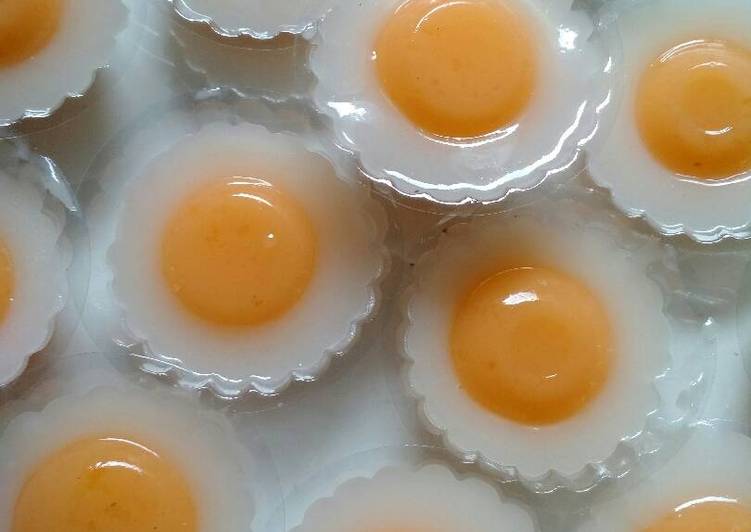 Puding telor ceplok