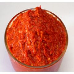 A picture of Red chilly pickle.
