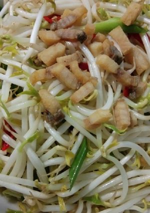 Foto resep Tumis toge ikan asin jambal
